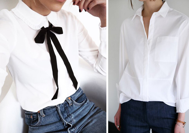 女生襯衫搭配圖片 女生襯衫怎么搭配 女生襯衫搭配圖片 女生襯衫怎么搭配