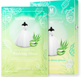 merbliss婚紗蘆薈面膜怎么樣？merbliss婚紗蘆薈面膜功效