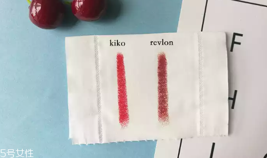 kiko和revlon口紅哪個(gè)好 kiko和revlon口紅對(duì)比測(cè)試 kiko和revlon口紅哪個(gè)好 kiko和revlon口紅對(duì)比測(cè)試