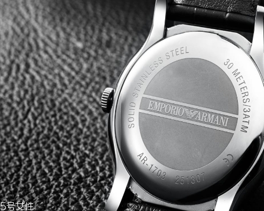 阿瑪尼手表防水嗎？阿瑪尼手表怎么看防水