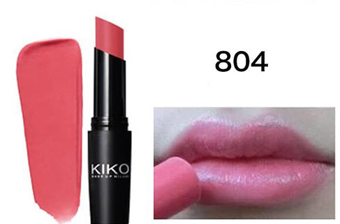 kiko口紅8系最火的顏色推薦 kiko口紅804試色 kiko口紅8系最火的顏色推薦 kiko口紅804試色