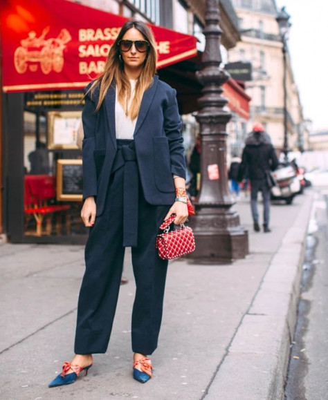 寬褲子配什么上衣圖片 寬褲怎么搭配 寬褲子配什么上衣圖片 寬褲怎么搭配