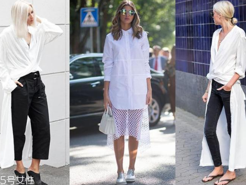 夏天穿什么襯衫裙好看？夏天流行什么款式襯衫裙？