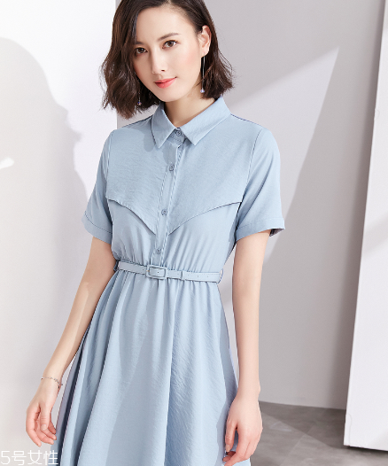 夏天穿什么襯衫裙好看？夏天流行什么款式襯衫裙？