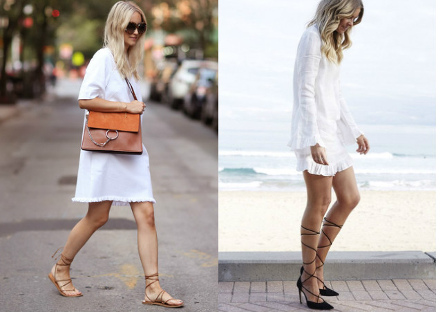 夏天女生白色系衣服搭配圖片 夏天女生白色系衣服搭配圖片