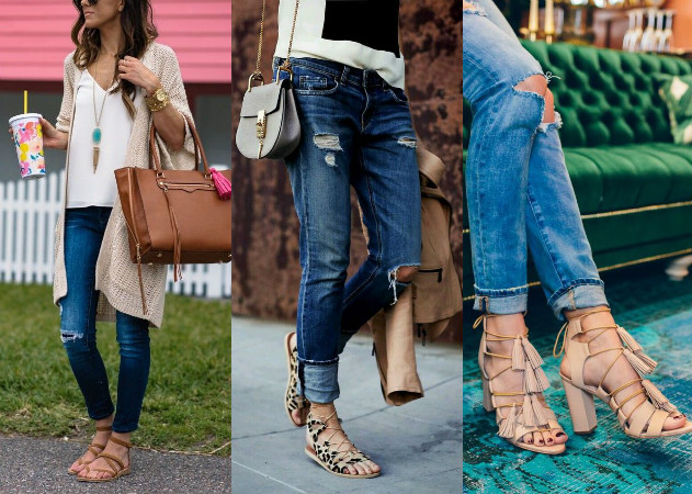 羅馬涼鞋女搭配圖片 羅馬涼鞋搭配衣服 羅馬涼鞋女搭配圖片 羅馬涼鞋搭配衣服