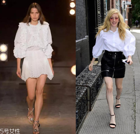 夏天穿泡泡袖好看嗎？夏季泡泡袖穿搭圖片