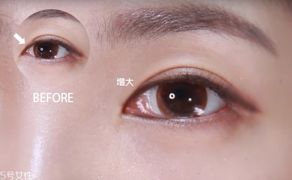 不畫眼線只畫眼影行嗎 不畫眼線的眼睛放大術