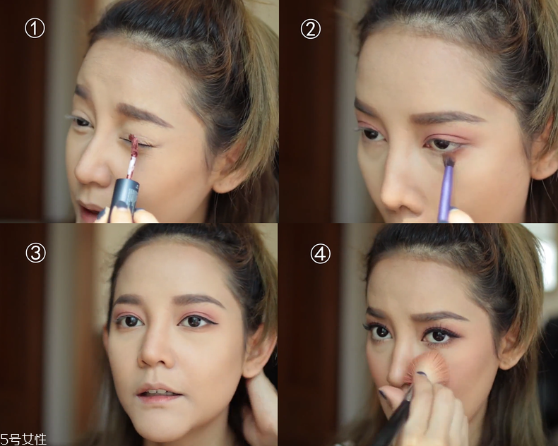 古典舞漢服眼妝教程 適合夏天約拍的漢服眼妝 古典舞漢服眼妝教程 適合夏天約拍的漢服眼妝