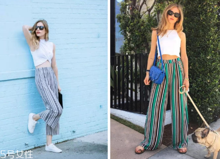 夏天闊腿褲如何搭配上衣？夏天闊腿褲搭配技巧