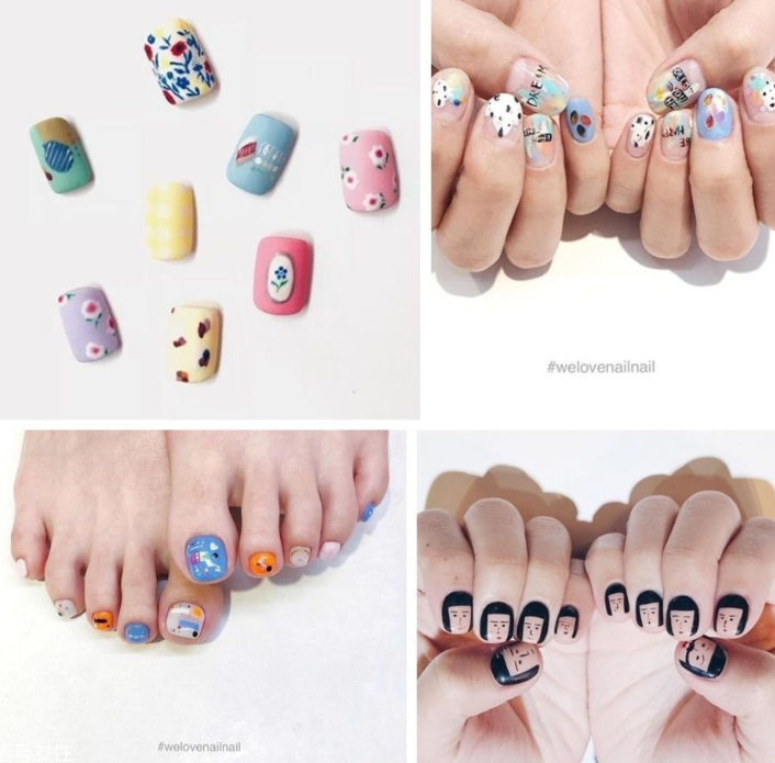 貝殼美甲圖片2022新款式夏天 俏皮又仙氣的4款貝殼指甲 貝殼美甲圖片2022新款式夏天 俏皮又仙氣的4款貝殼指甲