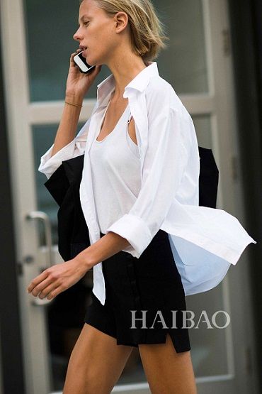 女生白襯衫配什么褲子 內行人才懂得穿搭