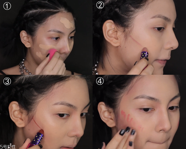 紫色口紅適合什么妝容 紫色口紅整體妝容教程 紫色口紅適合什么妝容 紫色口紅整體妝容教程