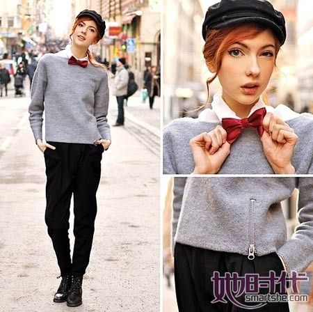 女生白襯衫配什么褲子 內行人才懂得穿搭