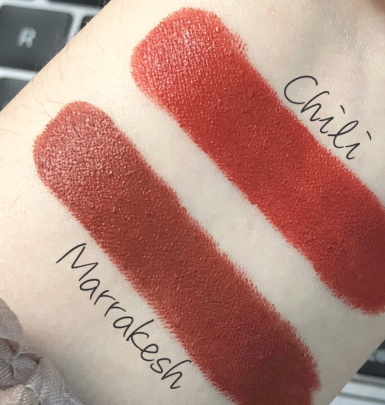 mac marrakesh和chili一樣嗎？mac marrakesh和chili哪個好看