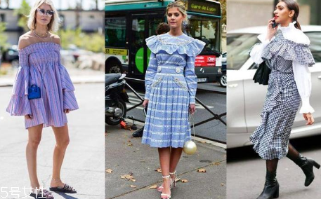 夏天荷葉邊怎么搭配？夏季荷葉邊穿搭指南