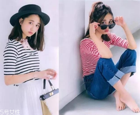 圓臉適合什么t恤？圓臉穿什么t恤好看？
