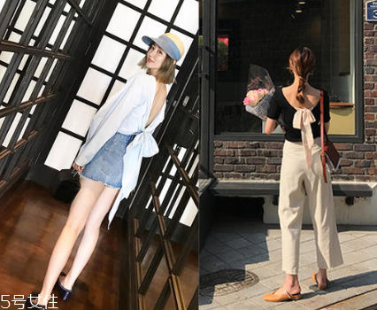 露背裝怎么搭配？露背裝搭配圖片