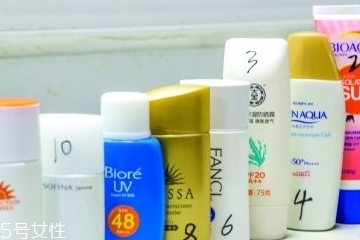 防曬霜防水嗎？防水的防曬霜好嗎？