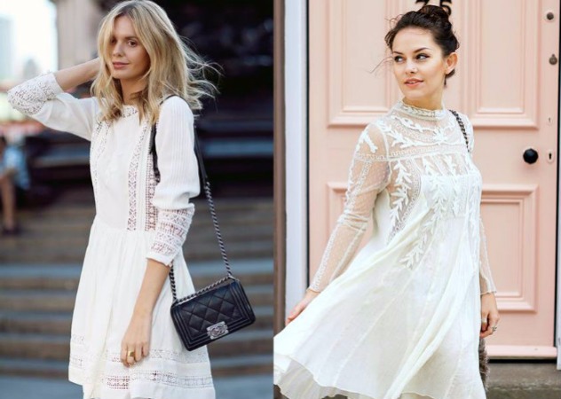 白色系洋裝穿起來(lái)超有仙氣 迷人的純白風(fēng)采