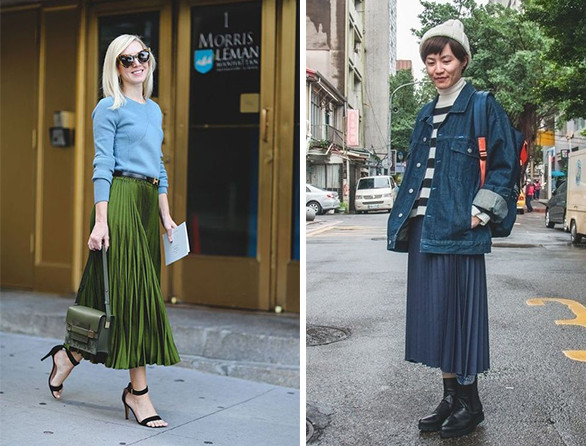 百褶裙怎么搭配 百褶裙搭配方法圖片 百褶裙怎么搭配 百褶裙搭配方法圖片