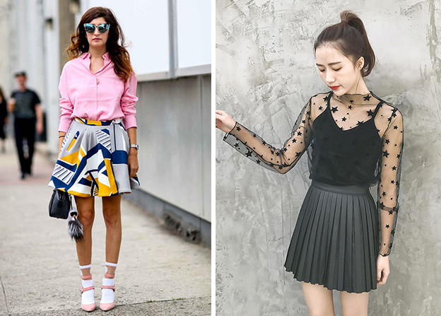 百褶裙怎么搭配 百褶裙搭配方法圖片 百褶裙怎么搭配 百褶裙搭配方法圖片