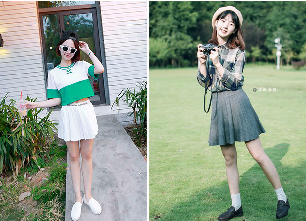 百褶裙怎么搭配 百褶裙搭配方法圖片 百褶裙怎么搭配 百褶裙搭配方法圖片