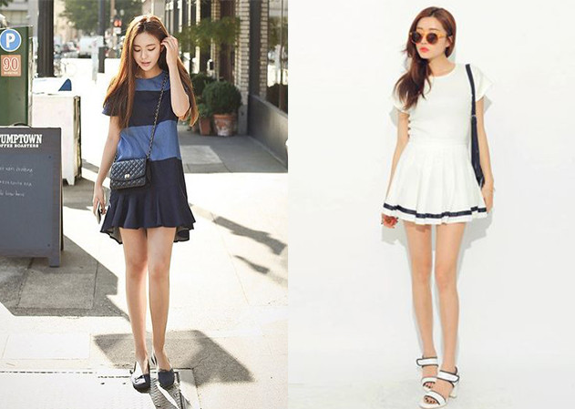 百褶裙怎么搭配 百褶裙搭配方法圖片 百褶裙怎么搭配 百褶裙搭配方法圖片