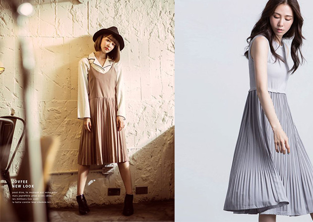 百褶裙怎么搭配 百褶裙搭配方法圖片 百褶裙怎么搭配 百褶裙搭配方法圖片