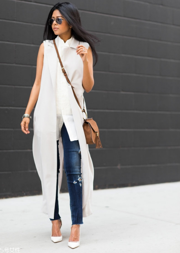 無袖襯衫裙怎么搭配 無袖襯衫裙搭配圖片 無袖襯衫裙怎么搭配 無袖襯衫裙搭配圖片