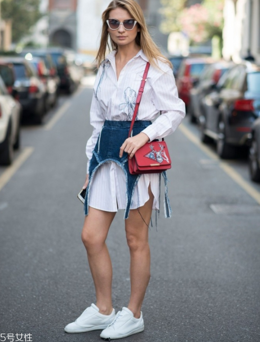 無袖襯衫裙怎么搭配 無袖襯衫裙搭配圖片 無袖襯衫裙怎么搭配 無袖襯衫裙搭配圖片