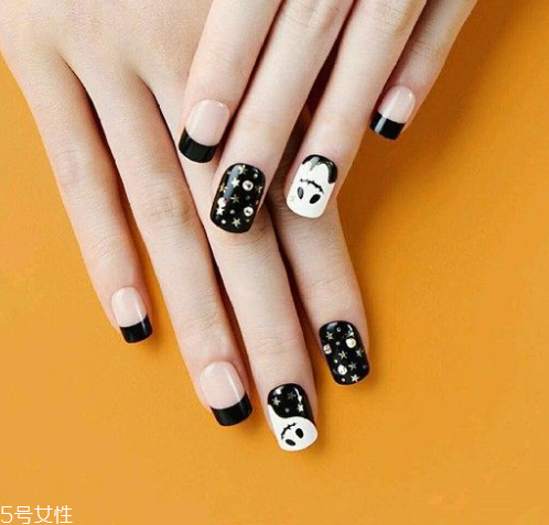 q版萬圣節(jié)美甲怎么做？q版萬圣節(jié)美甲教程