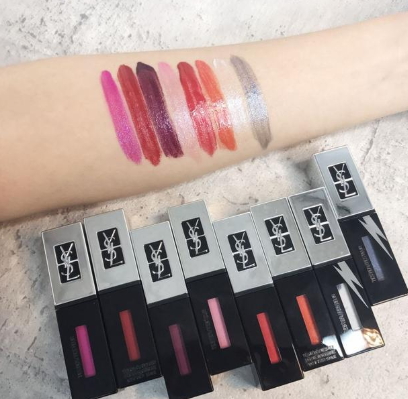 ysl奢華緞面霓光唇釉多少錢？ysl銀管唇釉色號