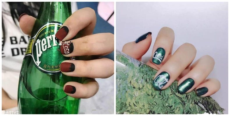 2018可樂美甲最新款式 今年夏天最流行的可樂美甲 2018可樂美甲最新款式 今年夏天最流行的可樂美甲