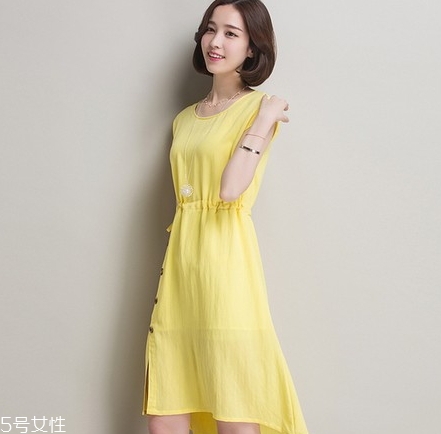 棉麻長(zhǎng)裙子怎么搭配？文藝妹紙都這樣穿