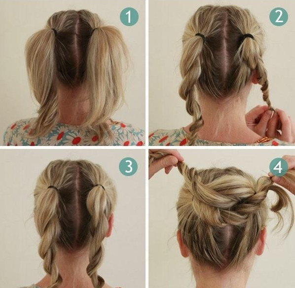 快速省時又好看的發(fā)型扎法圖解 快速省時又好看的發(fā)型扎法圖解