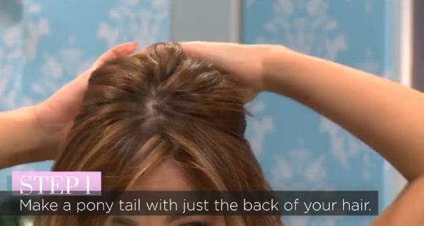 快速省時又好看的發(fā)型扎法圖解 快速省時又好看的發(fā)型扎法圖解