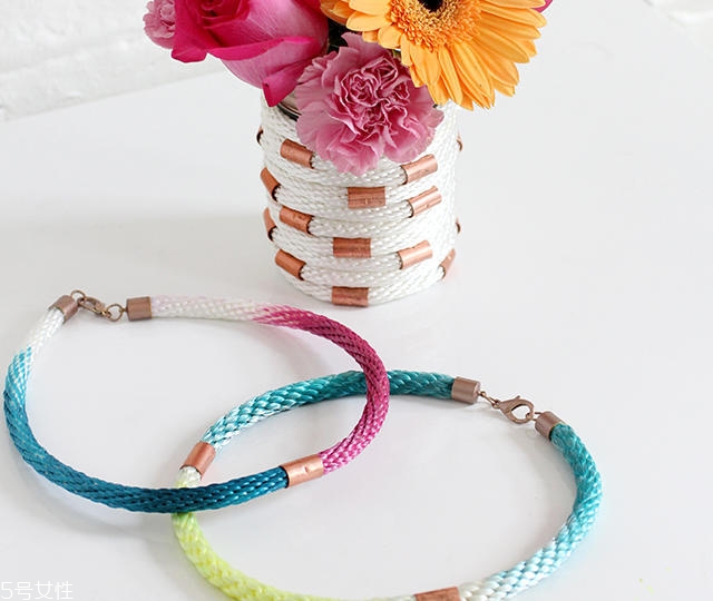 手工手環(huán)怎么做？棉繩手環(huán)的簡(jiǎn)單做法