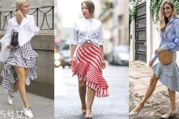 魚尾半身裙怎么搭配 不一樣的街頭風(fēng)