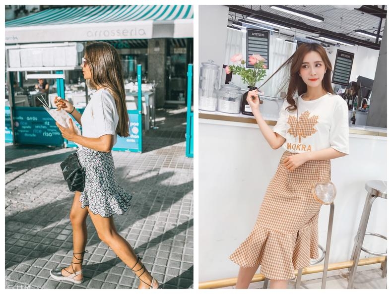 t恤搭配什么裙子好看 4套最經典穿法介紹