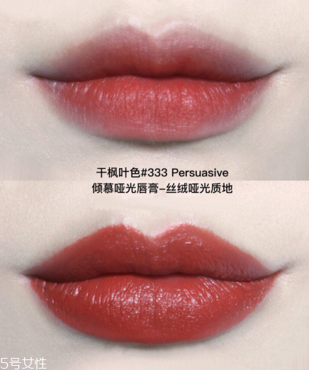 雅詩蘭黛307和333哪個更好看 2大楓葉色pk 雅詩蘭黛307和333哪個更好看 2大楓葉色pk