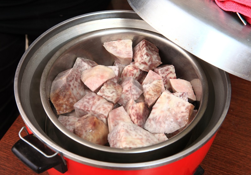 芋泥的做法步驟圖解 芋泥好口感的訣竅 芋泥的做法步驟圖解 芋泥好口感的訣竅