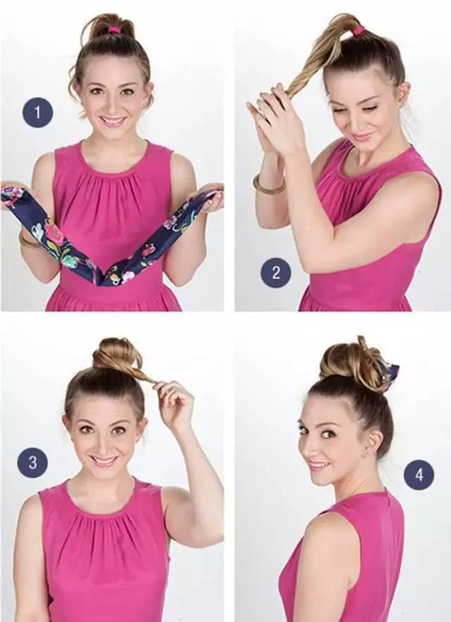 如何用絲巾綁頭發(fā) 個性派絲巾綁發(fā)造型 如何用絲巾綁頭發(fā) 個性派絲巾綁發(fā)造型