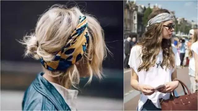 如何用絲巾綁頭發(fā) 個性派絲巾綁發(fā)造型 如何用絲巾綁頭發(fā) 個性派絲巾綁發(fā)造型