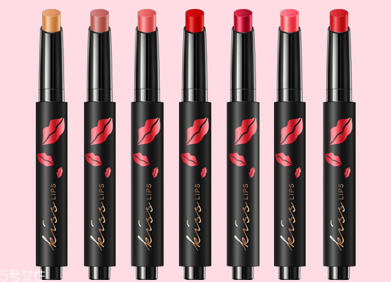 按壓口紅哪個(gè)牌子好 7款顏色超美的按壓口紅