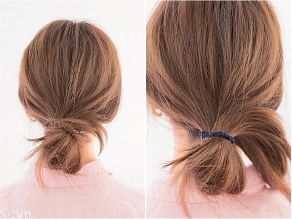 韓國(guó)女生發(fā)型綁扎方法 韓國(guó)最紅的隨興盤(pán)發(fā)
