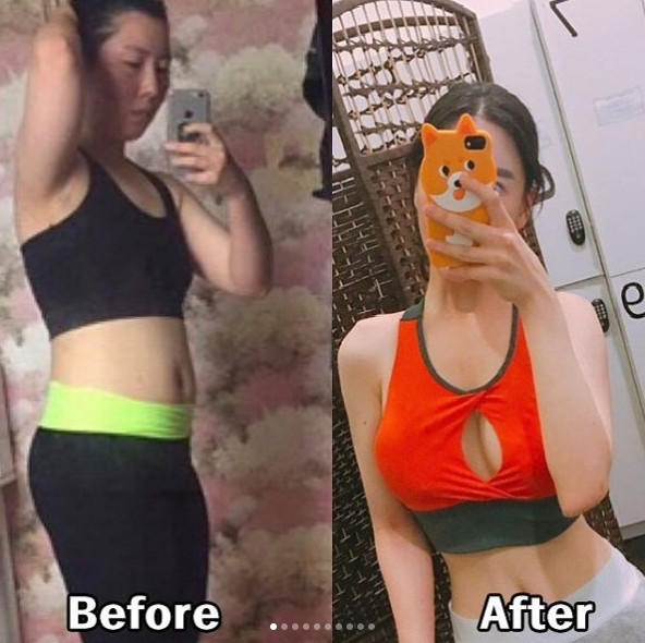 減肥前后對比照片圖女 激起瘦身動(dòng)力