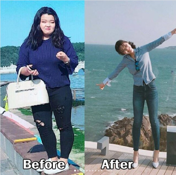 減肥前后對比照片圖女 激起瘦身動(dòng)力