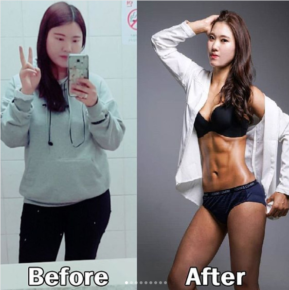 減肥前后對比照片圖女 激起瘦身動(dòng)力