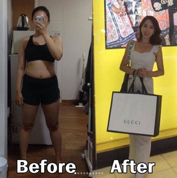減肥前后對比照片圖女 激起瘦身動(dòng)力